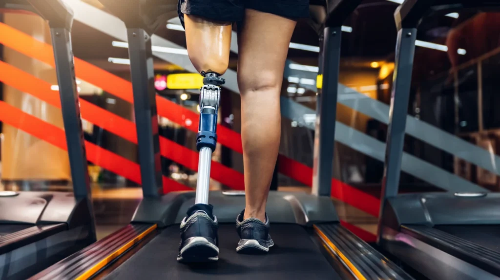 pre-prosthetic training, mobility training